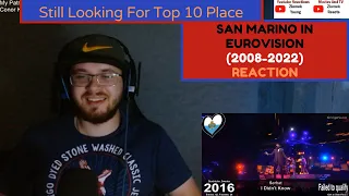 Still Looking For Top 10 Place / San Marino in Eurovision Song Contest (2008-2022) (Reaction)