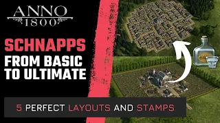 ANNO 1800 - 5 perfect STAMPS for SCHNAPP production - 2023