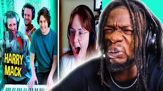 HARRY MACK, MARCUS VELTRI & ROB LANDES ARE LEGENDS! | Pitch Perfect Duo and Rapper SHOCK Omegle