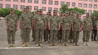 Naxçıvan Qarnizonu Qoşunlarında növbəti komandir hazırlığı məşğələsi keçirilib