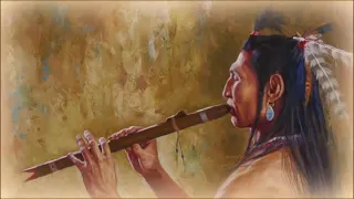 Флейта североамериканских индейцев и звуки леса