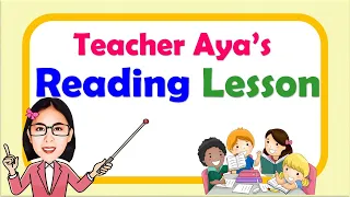 English Reading Lesson  | Practice reading | Simple sentences