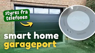 Installerer en 'smart home' portåbner + river lofter og døre fra hinanden 😵‍💫