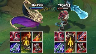 BEL'VETH vs TRUNDLE FULL BUILD FIGHTS & Best BEL'VETH Moments!