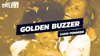 Luan Pommier : Blind Singer gets GOLDEN BUZZER on France's got talent !