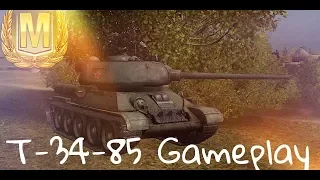 Wotb: T-34-85 Gameplay