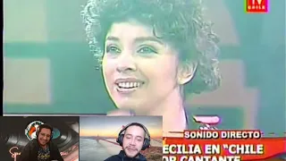 MON LAFERTE A LOS 19 AÑOS IMITANDO A CECILIA