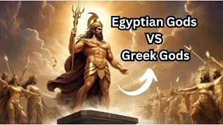 Egyptian Gods VS Greek Gods #greekmythology #egyptianmythology