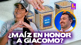 Katia Palma reinventó su "maíz" por Giacomo Bocchio en El Gran Chef Famosos