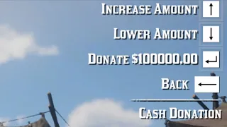 What Happens If you Donate $100,000 to the Camp?    - RDR2