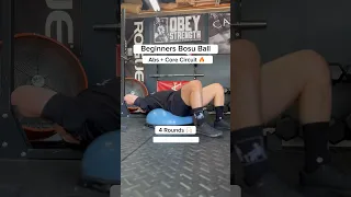 Bosu Ball Abs + Core Circuit to torch those abs 🔥 #fitness #coreworkout #workout #abs