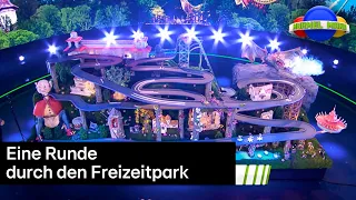 Verona Pooth, Wigald Bonig und Osan Yaran murmeln im Freizeitpark | Murmel Mania