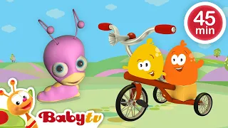 Sepeda, Mobil, Kereta & Traktor 🚌🚲 | Transportasi untuk Anak-Anak | @BabyTVIndo