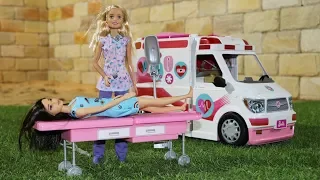 Ambulância de luxo da boneca Barbie