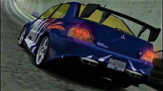 NFS MW Drag Races with Earl's Lancer Evolution VIII