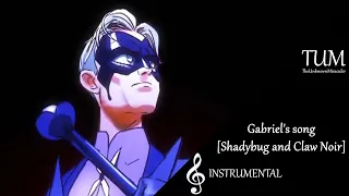 Miraculous: Gabriel's theme song (From "Tales of Shadybug and Claw Noir") | Instrumental [FANMADE]