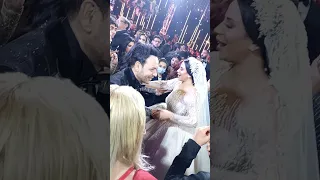 مصطفى قمر وزوجته يرقص مع ماهيتاب المصري | فرح ابنة ماجد المصري