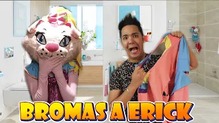 BROMA A ERICK /erick se enoja /El Club de kids play