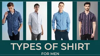 Types of Shirts for Men with Names