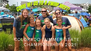 STATE SWIM MEET! | Vlog #15 (we won)