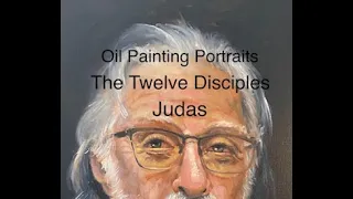 Oil Painting Portrait , The Twelve Disciples. -  Judas