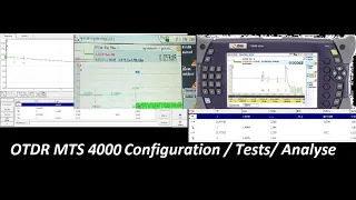 Formation Fibre Optique /Vidéo 10 /OTDR MTS 4000/ Configuration/ Tests/ Analyse/sauvegarde de trace