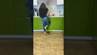 OMG I stepped on ketchup! 😱 #shorts Best TikTok video by MoniLina