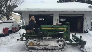 420 john deere bull dozer