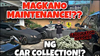 MAGKANO MAG MAINTAIN NG CAR COLLECTION SA PINAS!HINDI SYA KASING TAAS KAGAYA NG INIIC NG MARAME! :)