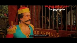 The Zebra Donkey RED DEAD REDEMPTION 2 Part - 30 [4k HDR Xbox One X] - No Commentary