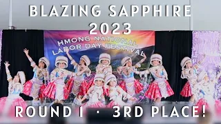 Blazing Sapphire - Nco Plees Nkauj Nraum (Hmong Dance) - Hmong National Labor Day Festival 2023