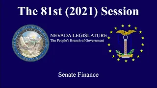 5/26/2021 - Senate Committee on Finance, Pt. 2