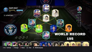 195 Draft Fifa 21 ! WORLD RECORD