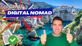 How to successfully receive the Croatian Digital Nomad Visa in 2024!