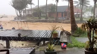 Flash Floods Hit Thai Island After Heavy Rain