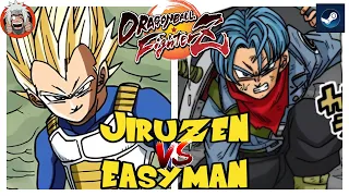 DBFZ Easyman vs Jiruzen (VegetaSSJ, GokuSSJ, Gohan) vs (TGohan, Cell, Trunks)