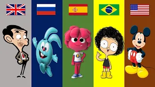 Cartoons From Different Countries | Pt.3