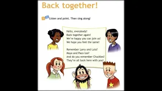 Spotlight 4 Student's Book Starter Unit page 4 ex. 1 Song  - Back Together #EnglishStream