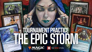 Legacy Showcase Tournament Practice w/ The EPIC Storm v12.9 "The Delver Killer" Magic: The Gathering