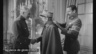 Senderos de gloria (1957). Una amigable conversación entre Generales. [0003]