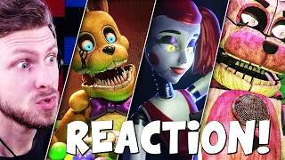 Vapor Reacts to FAZBEAR FRIGHTS Book Songs by Kyle Allen Music!