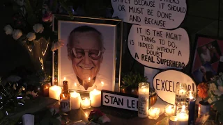 Remember Stan Lee Memorial on Hollywood Walk of Fame Star