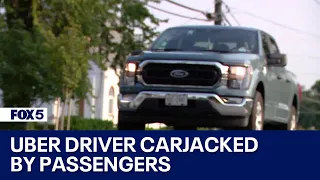 Uber driver carjacked by passengers in Prince George's County