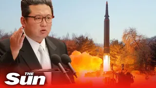 North Korea’s 2nd missile test in a week ‘forces US aircraft to be grounded’ sparking WW3 fears