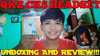 QKZ CK5 Headset- Unboxing And Review by LM325