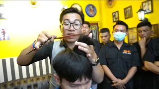 Hướng dẫn cắt cắt Layer giật tần cơ bản | dạy nghề barber