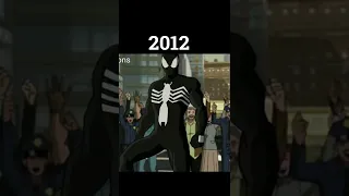 Evolution Of Spider-Man Black Suit 1994-2017 #shorts #evolution
