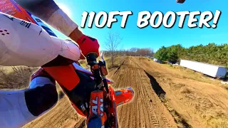 BIG SENDS on the 110 FOOT BOOTER!