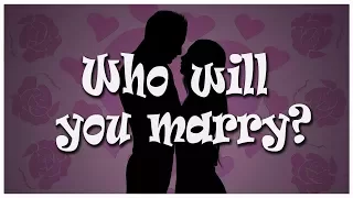 Who will you marry? (Personality test)