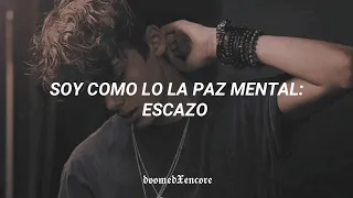 Soy como la paz mental: escaso // letra